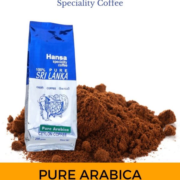 Pure Arabica Ground Coffee HANS (GTE)