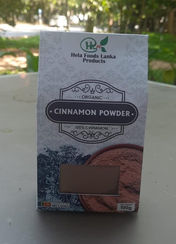Organic Cinnamon powder 100g HELA (GTE)