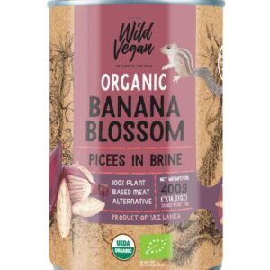 Organic banana blossom in brine 400g WLVG