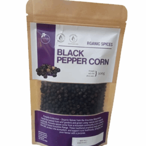 Organic Black Pepper Corn PANW 100g