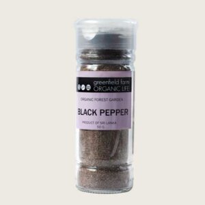 Organic Black Pepper  50g GFOL (GTE)