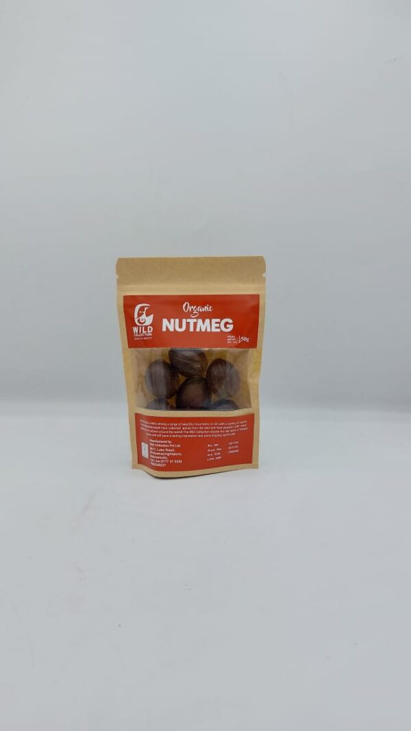 Organic Nutmeg Whole 50g WILD (GTE)
