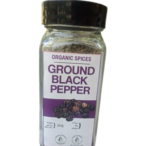 Organic Black Pepper Dispencer 50g PANW