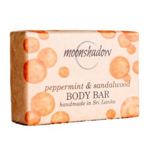 Peppermint Sandalwood Body Bar Soap MOON