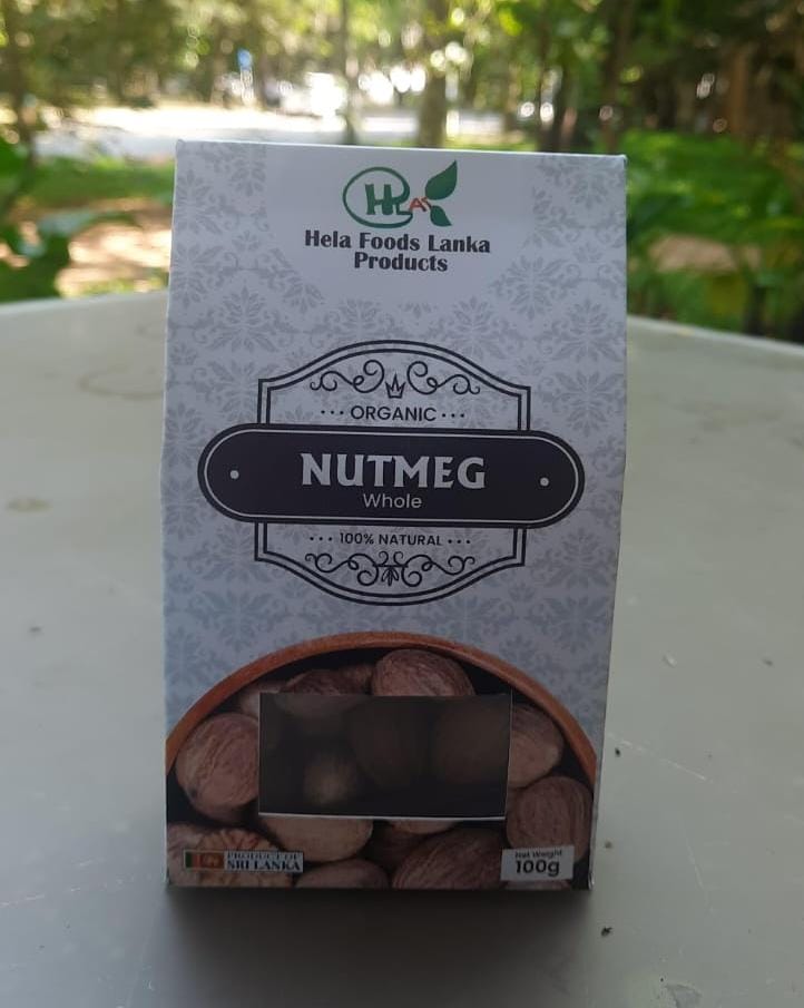 Organic Nutmeg kernel with out Shell 100g HELA (GTE)