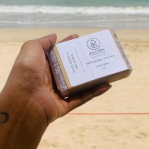Organic Sandalwood & Turmeric Soap AYWN