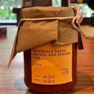 Papaya & Ginger jam MNTS