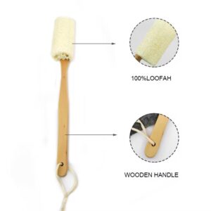 Natural Loofa With Handle GEVR
