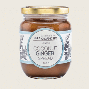 Organic Ginger Coconut Spread GFOL (GTE)