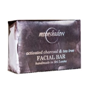 Charcoal Tea Tree Facial Bar Soap MOON