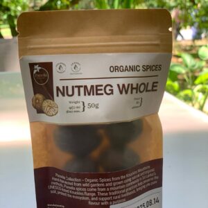 Organic Nutmeg Whole 50g PANW