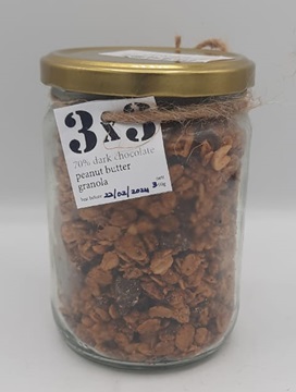 Peanut Butter Granola 3X3