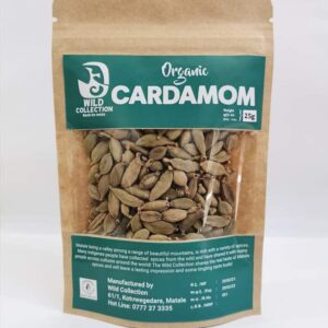 Organic Cardamom Whole 25g WILD (GTE)