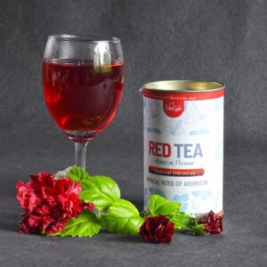 Hibiscus flower Tea - Red Tea Tin ECOF