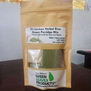 Hearbal rice green porridge mix with YAKI NARAN GLPD