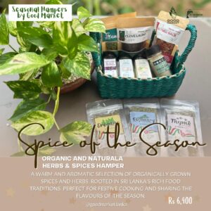 Organic and Natural Herbs & Spices Hamper